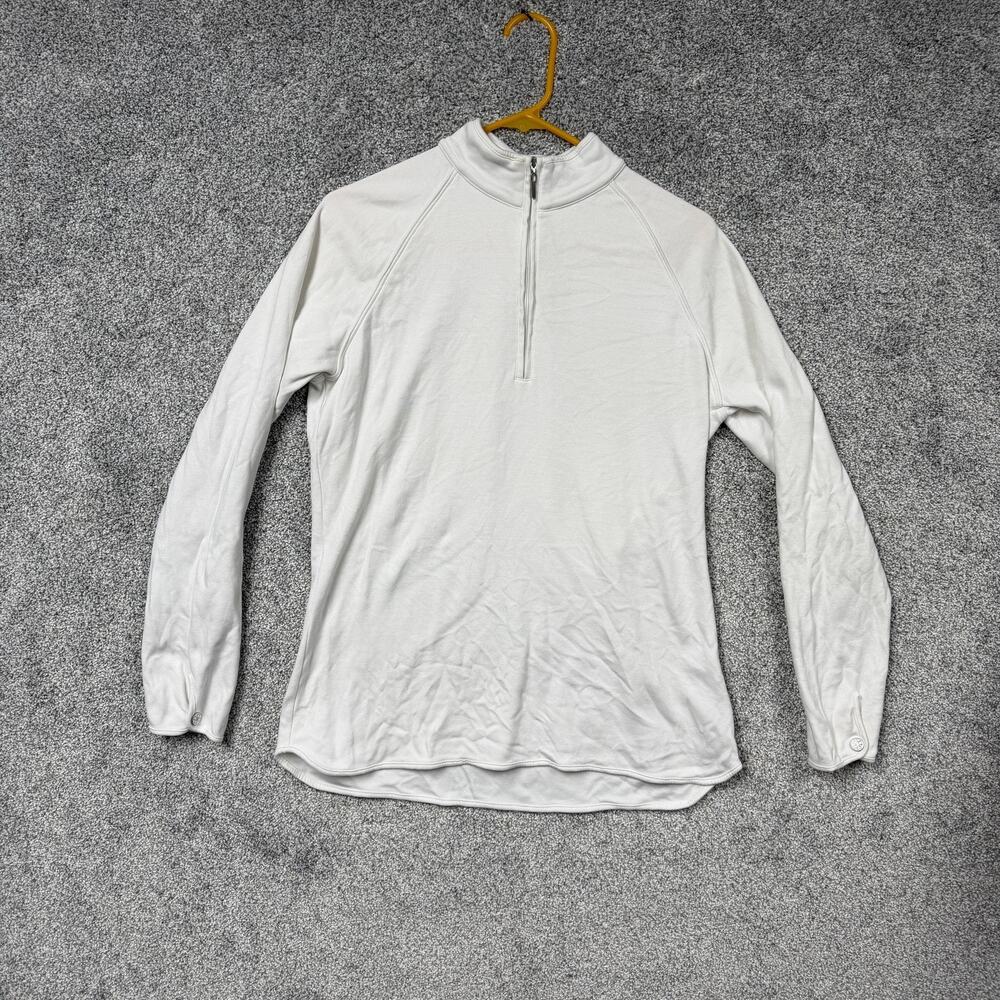 Vintage Y2K Clover By Bobby Jones Pullover L 1/4 Zip Golf Retro Sporty Resort
